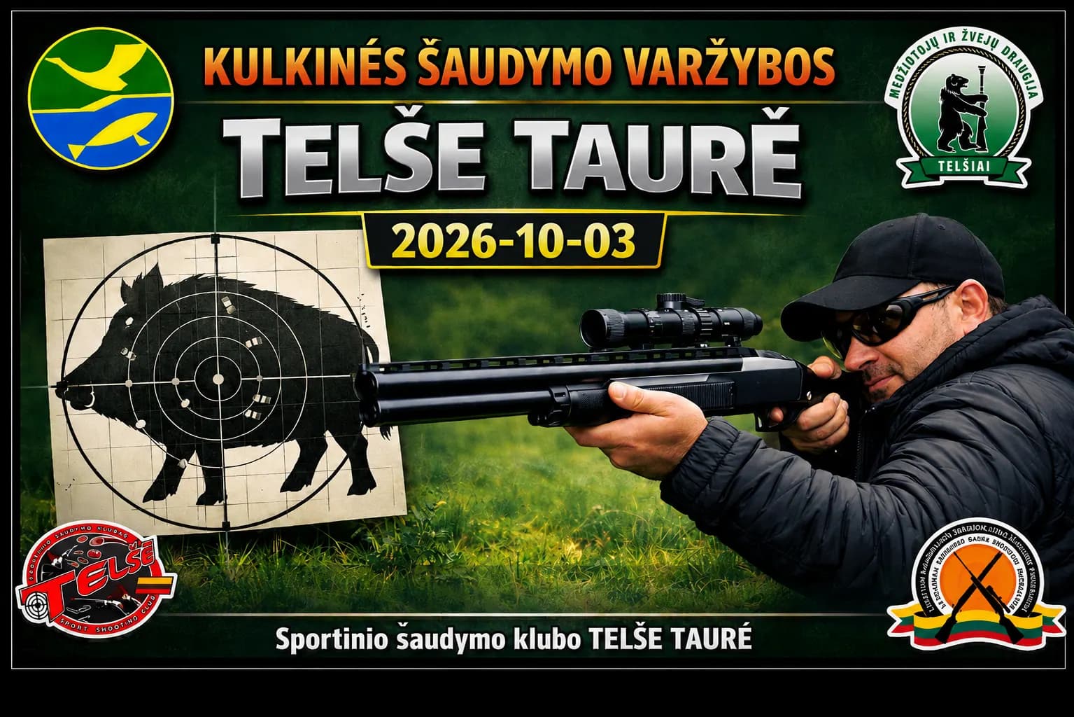 Kulkinės šaudymo varžybos „Sportinio šaudymo klubo TELŠE“ taurė